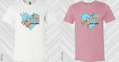 Positivity Blooms from Within Graphic Tee