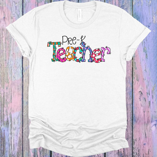 Pre-K Teacher Graphic Tee