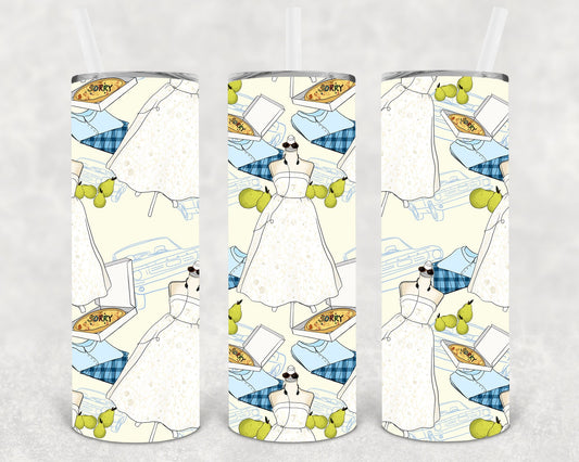 Princess Diaries Dress 20 oz Skinny Tumbler