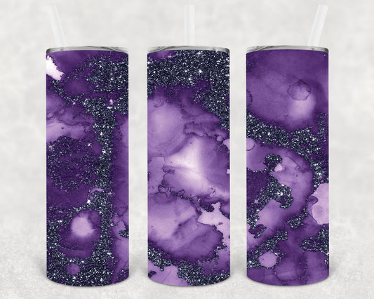 Purple Agate 20 oz Skinny Tumbler