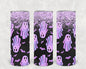 Purple Ghosts 20 oz Skinny Tumbler