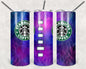 SB Blue and Purple Rainbow 20 oz Skinny Tumbler