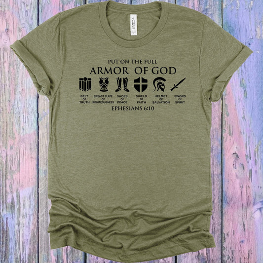 Put on the Full Armor of God Graphic Tee