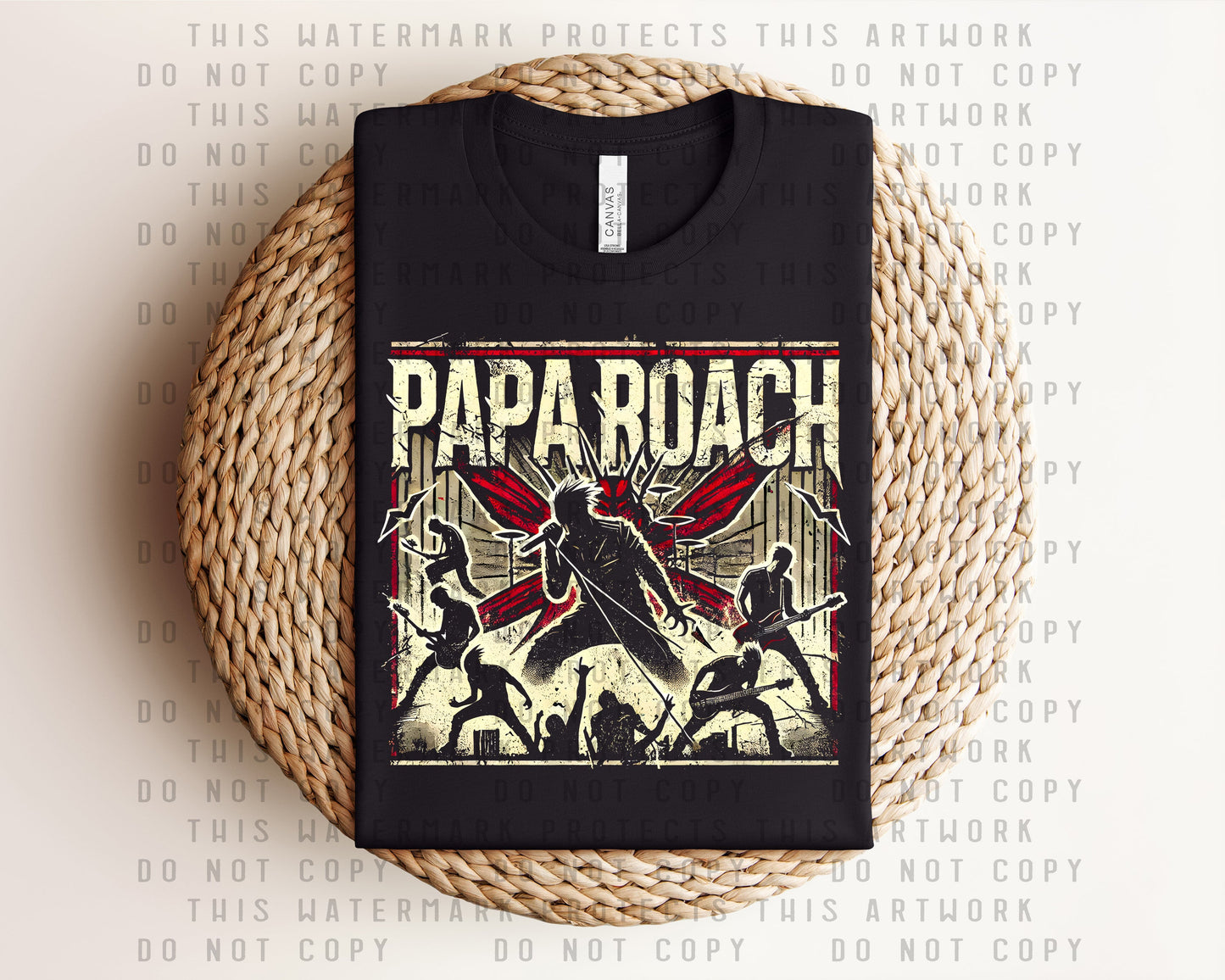 Papa Roach Concert Graphic Tee