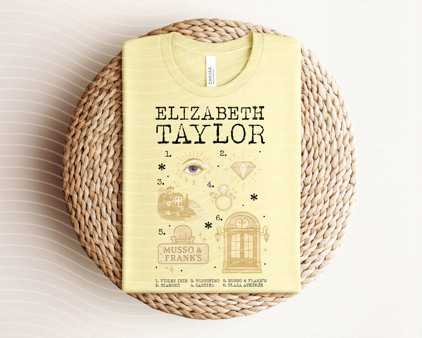 Elizabeth Taylor Graphic Tee