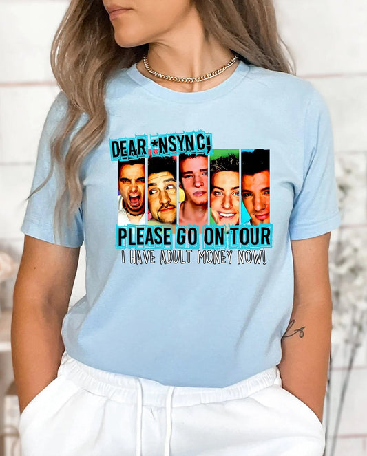Please Go On Tour Graphic Tee
