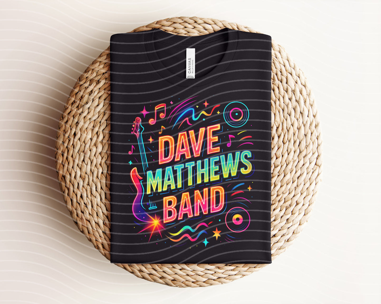 Dave Matthews Band Neon Graphic Tee