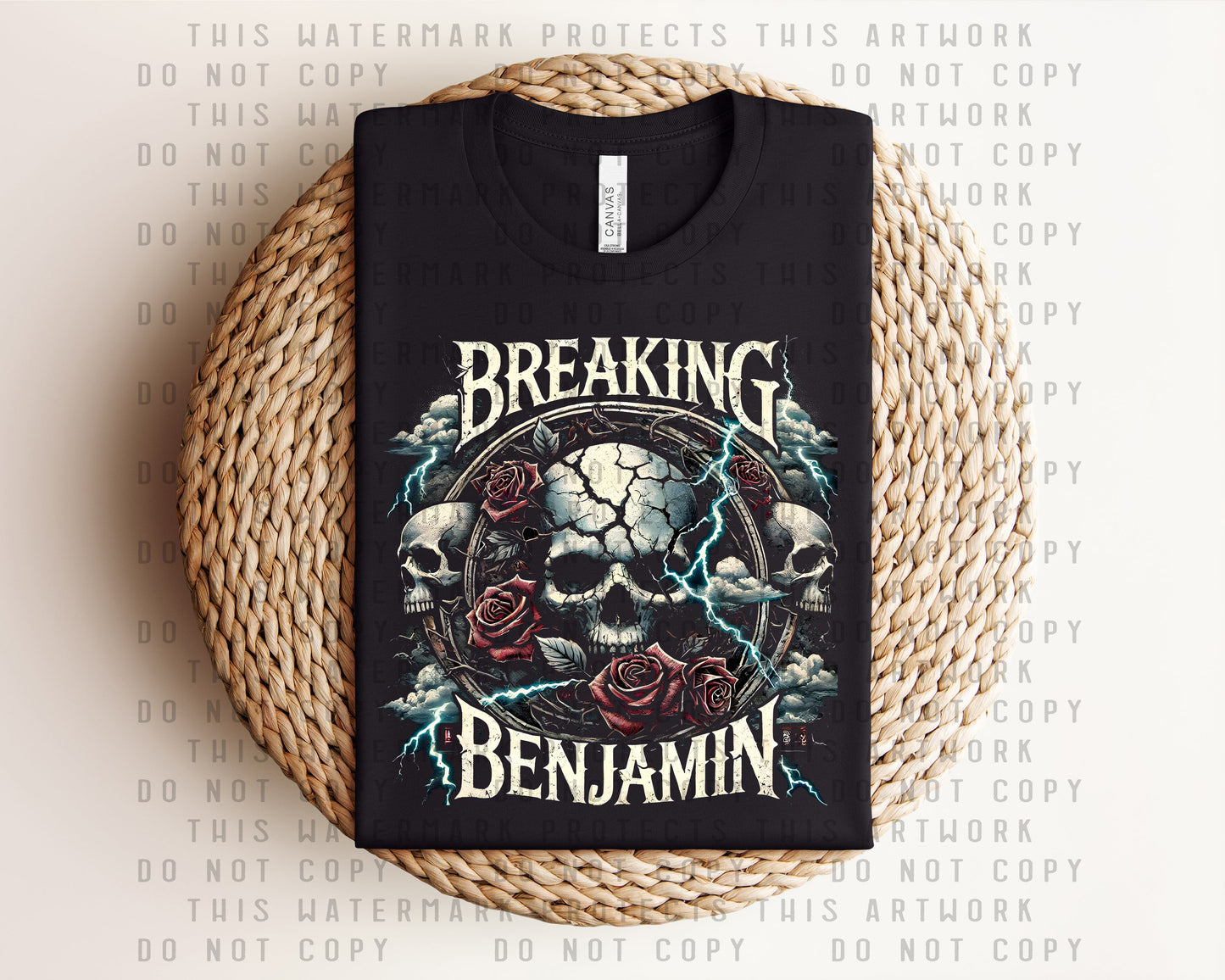 Breaking Benjamin Concert Graphic Tee