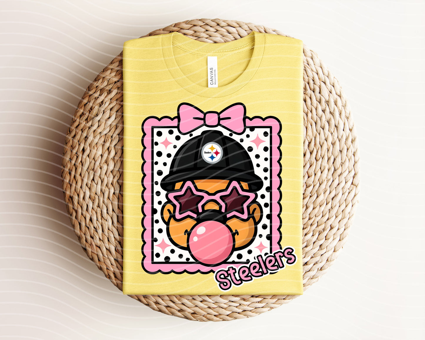 Steelers Bubble Mascot Graphic Tee