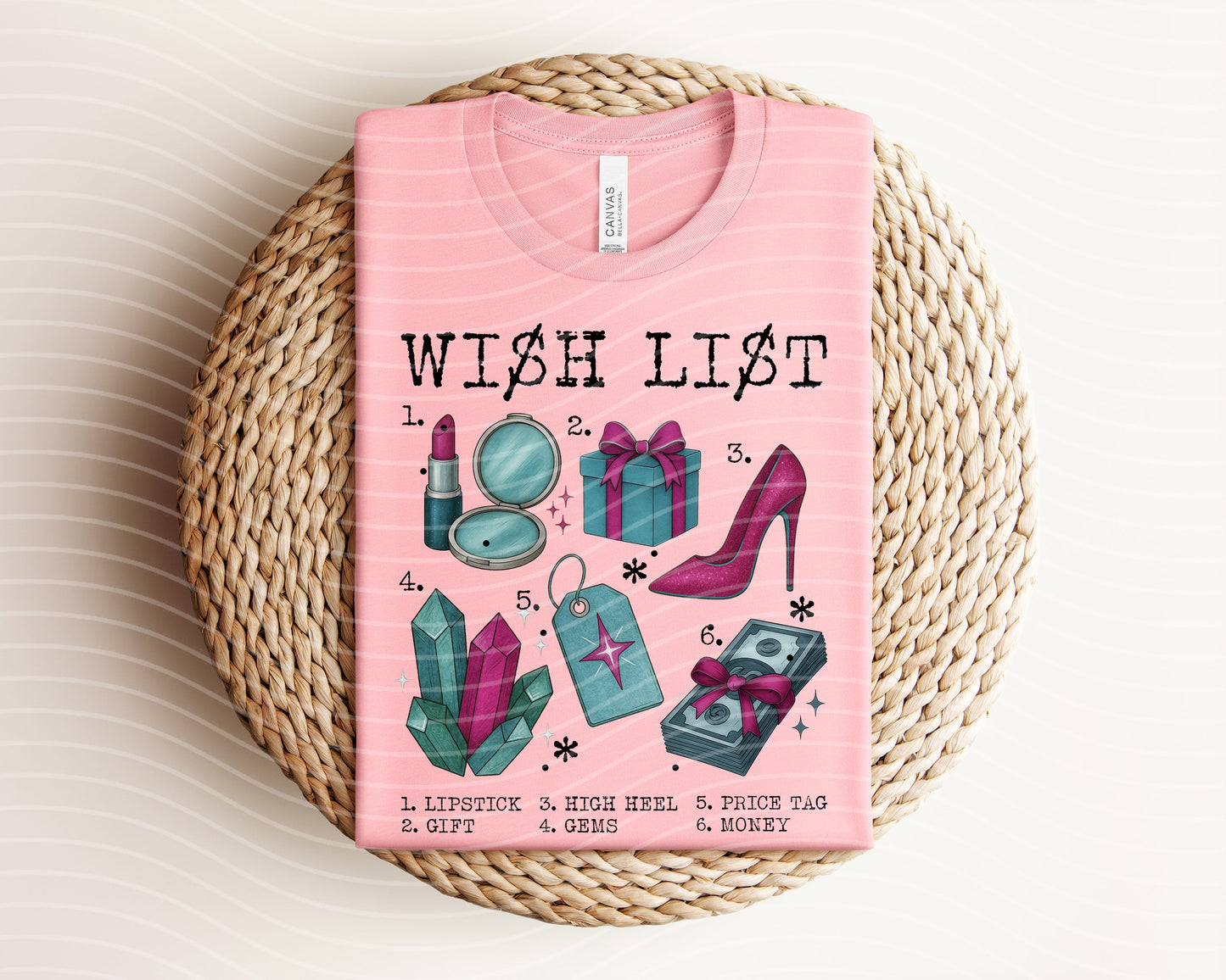 Wi$h Li$t Graphic Tee