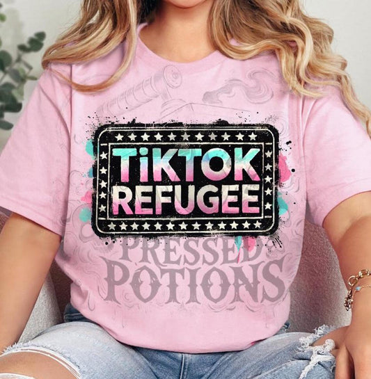 TikTok Refugee Graphic Tee