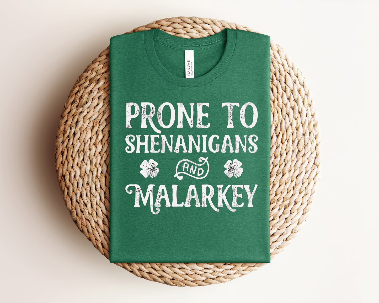 Prone to Shenanigans and Malarkey Graphic Tee