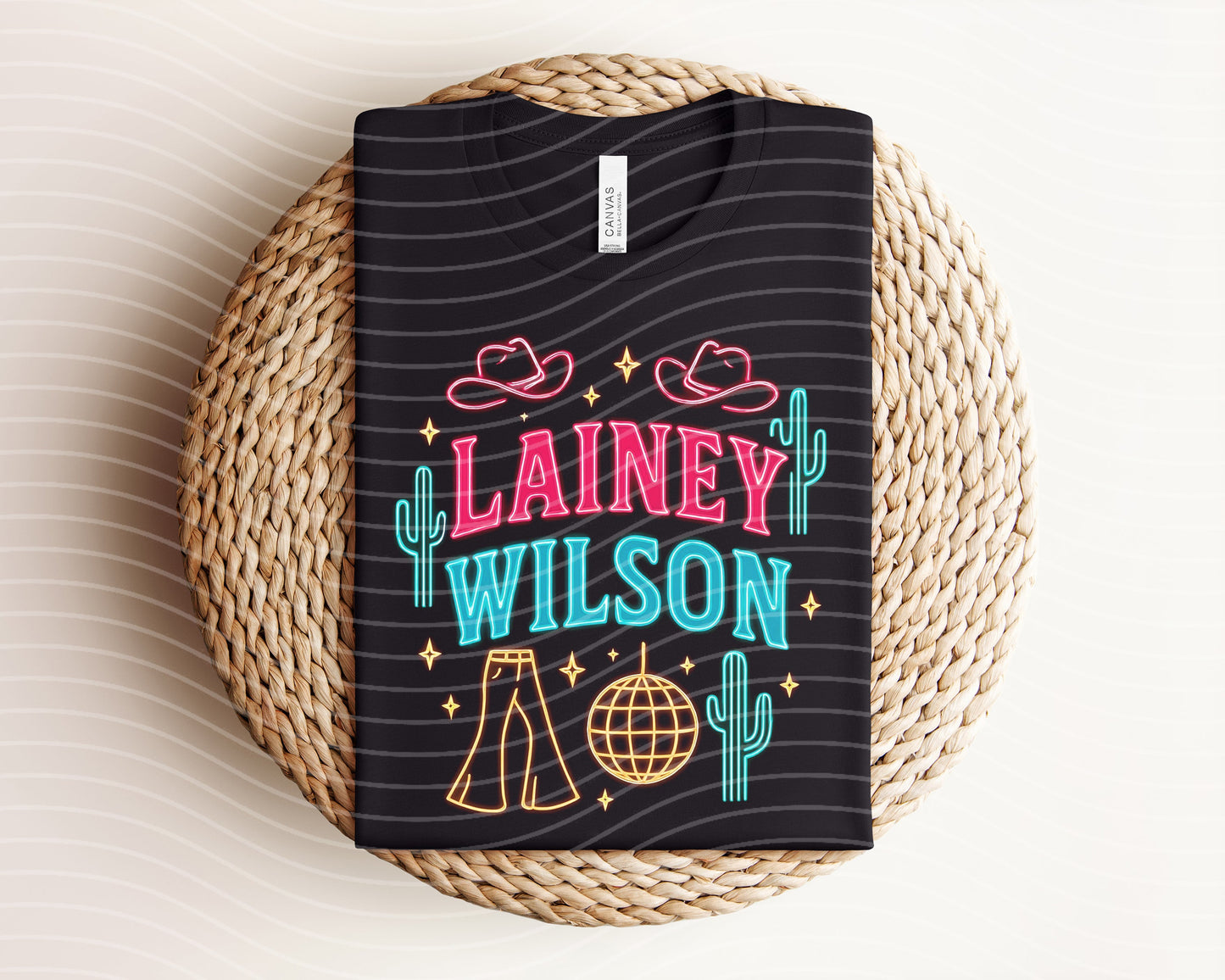 Lainey Wilson Neon Graphic Tee