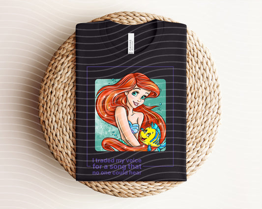 I Traded My Voice Graphic Tee