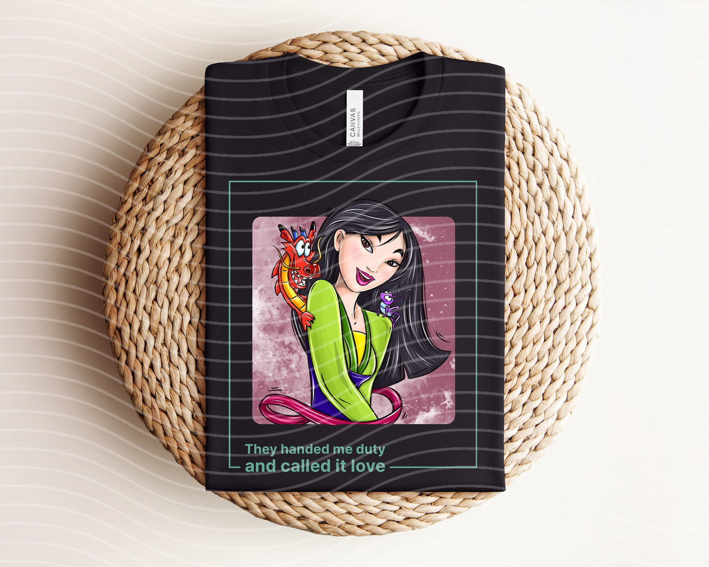 They Handed Me Duty Graphic Tee