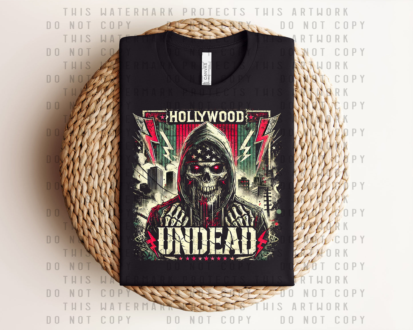 Hollywood Undead Concert Graphic Tee