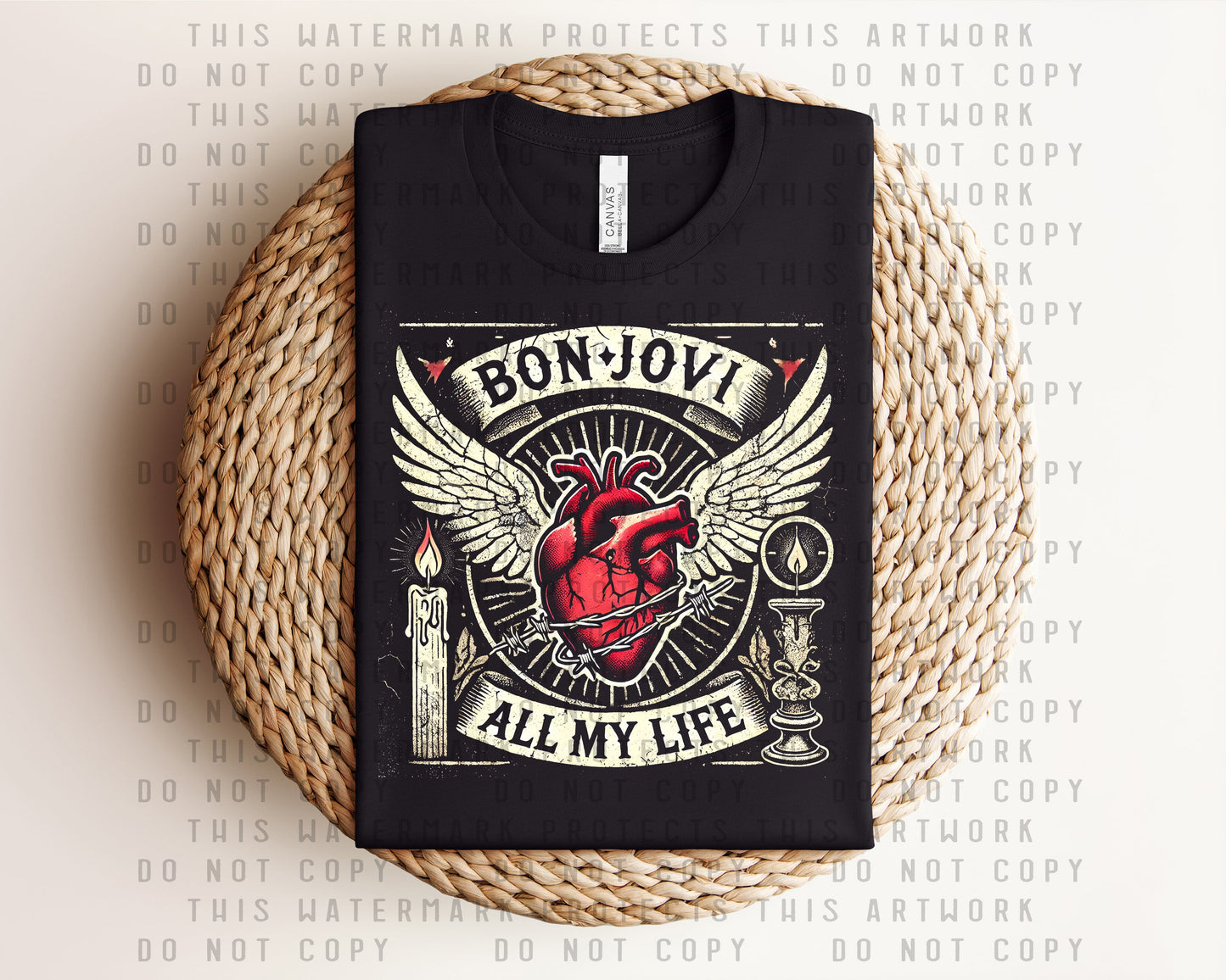 Bon Jovi Concert Graphic Tee