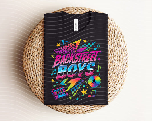 Backstreet Boys Neon Graphic Tee