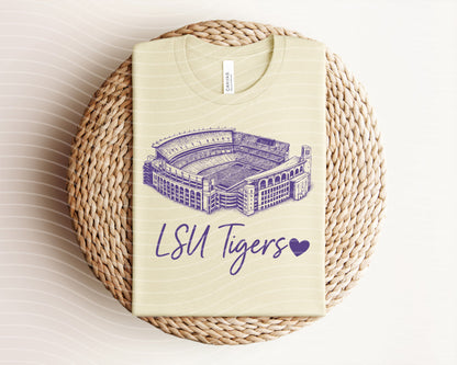 Tigers Stadium Graphic Tee