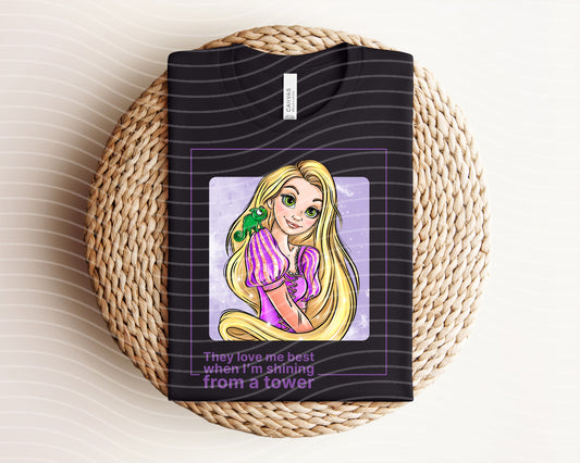 They Love Me Best Graphic Tee