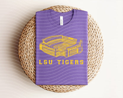 Tigers Stadium Graphic Tee