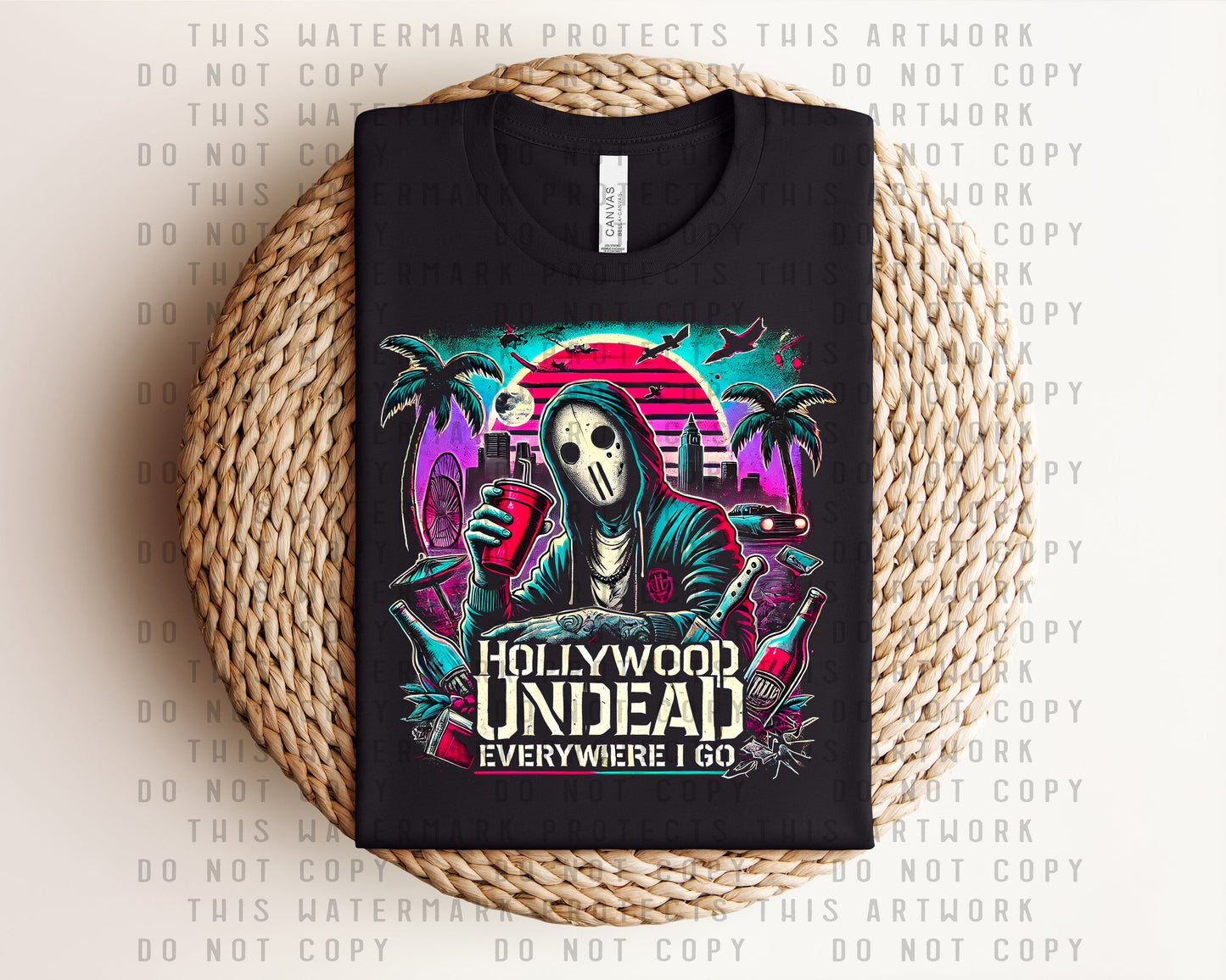 Hollywood Undead Concert Graphic Tee