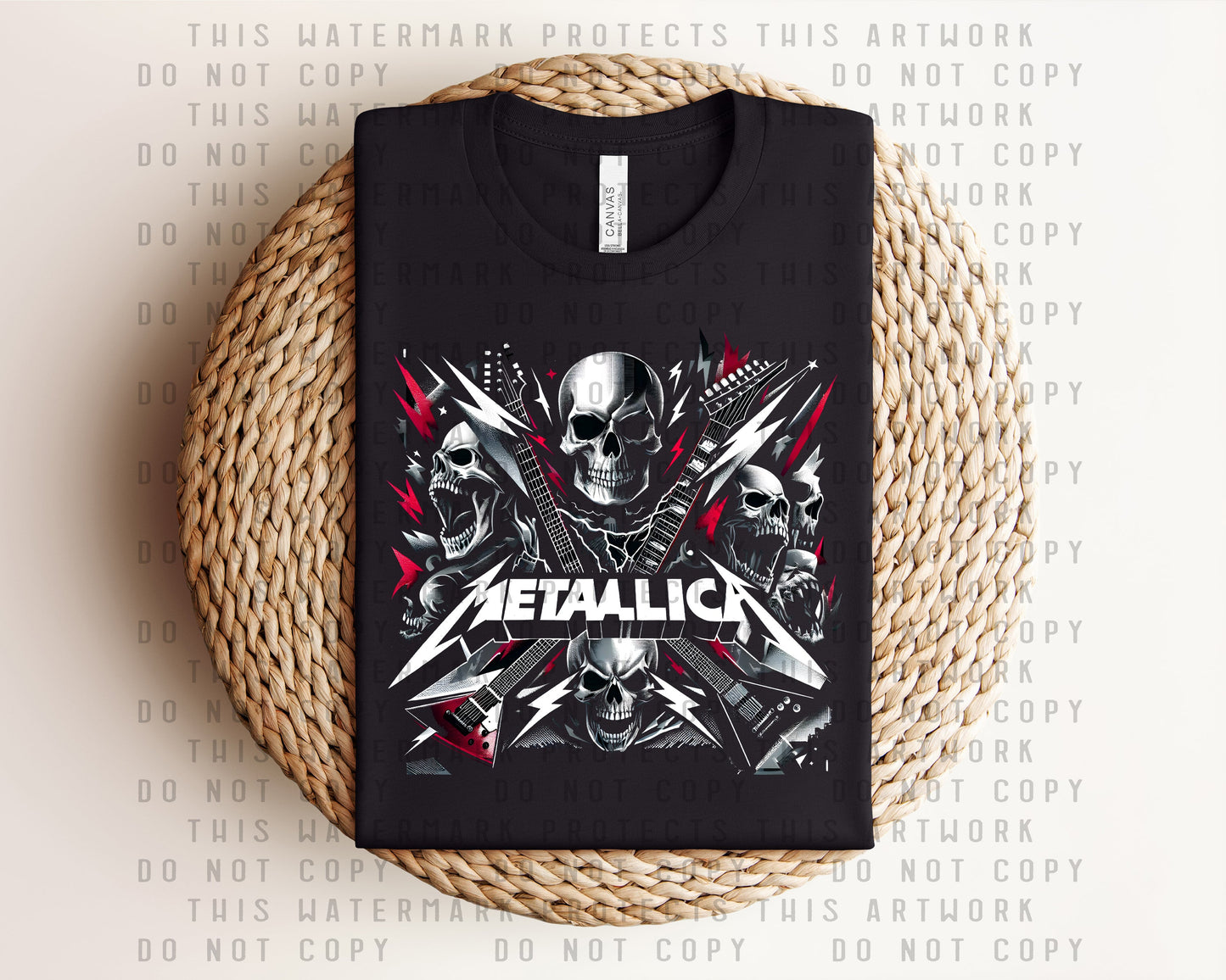 Metallica Concert Graphic Tee