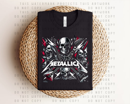 Metallica Concert Graphic Tee