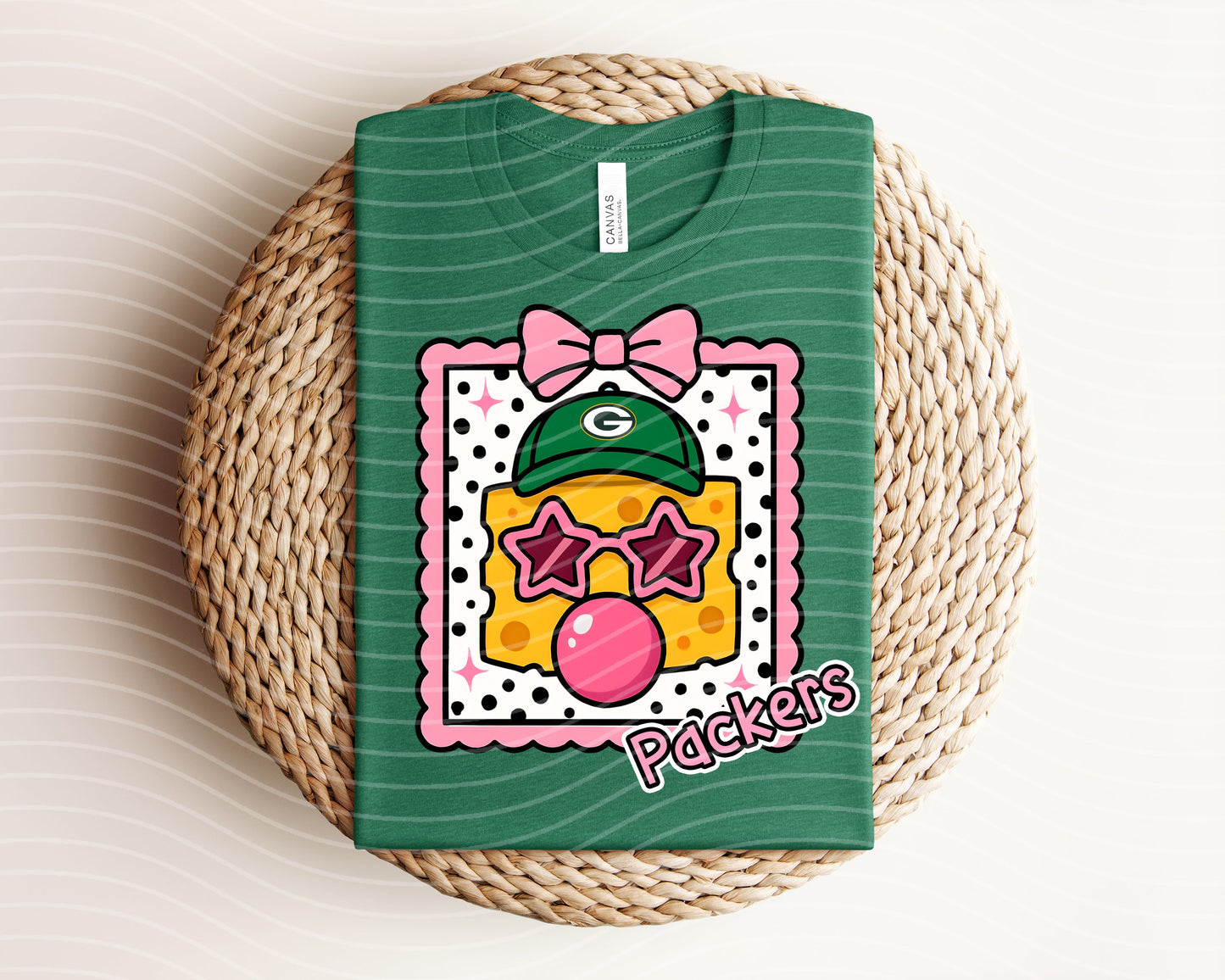 Packers Bubble Mascot Graphic Tee