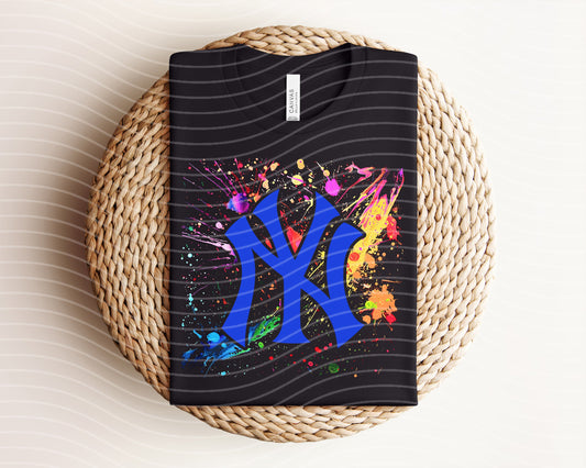Yankees Neon Graphic Tee