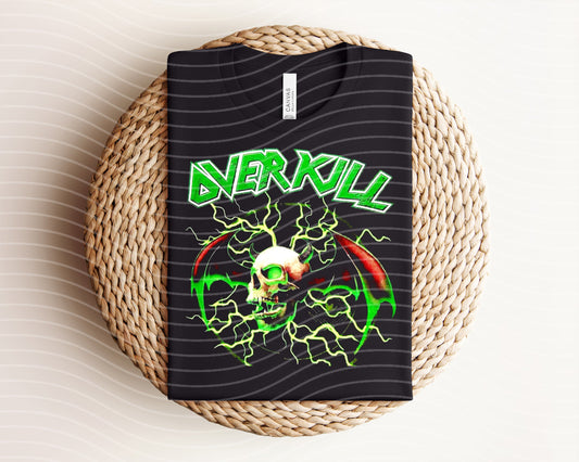 Overkill Concert Graphic Tee