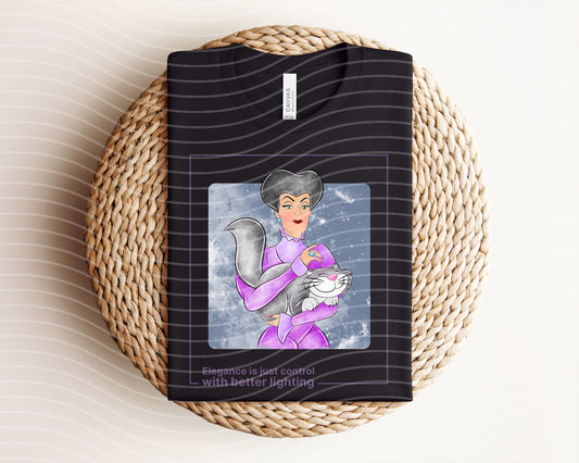 Elegance is Just Control Graphic Tee