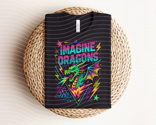 Imagine Dragons Neon Graphic Tee