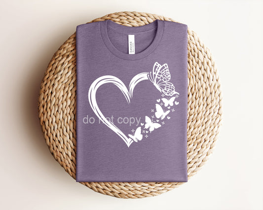 Butterfly Heart Graphic Tee