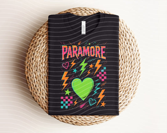 Paramore Neon Graphic Tee