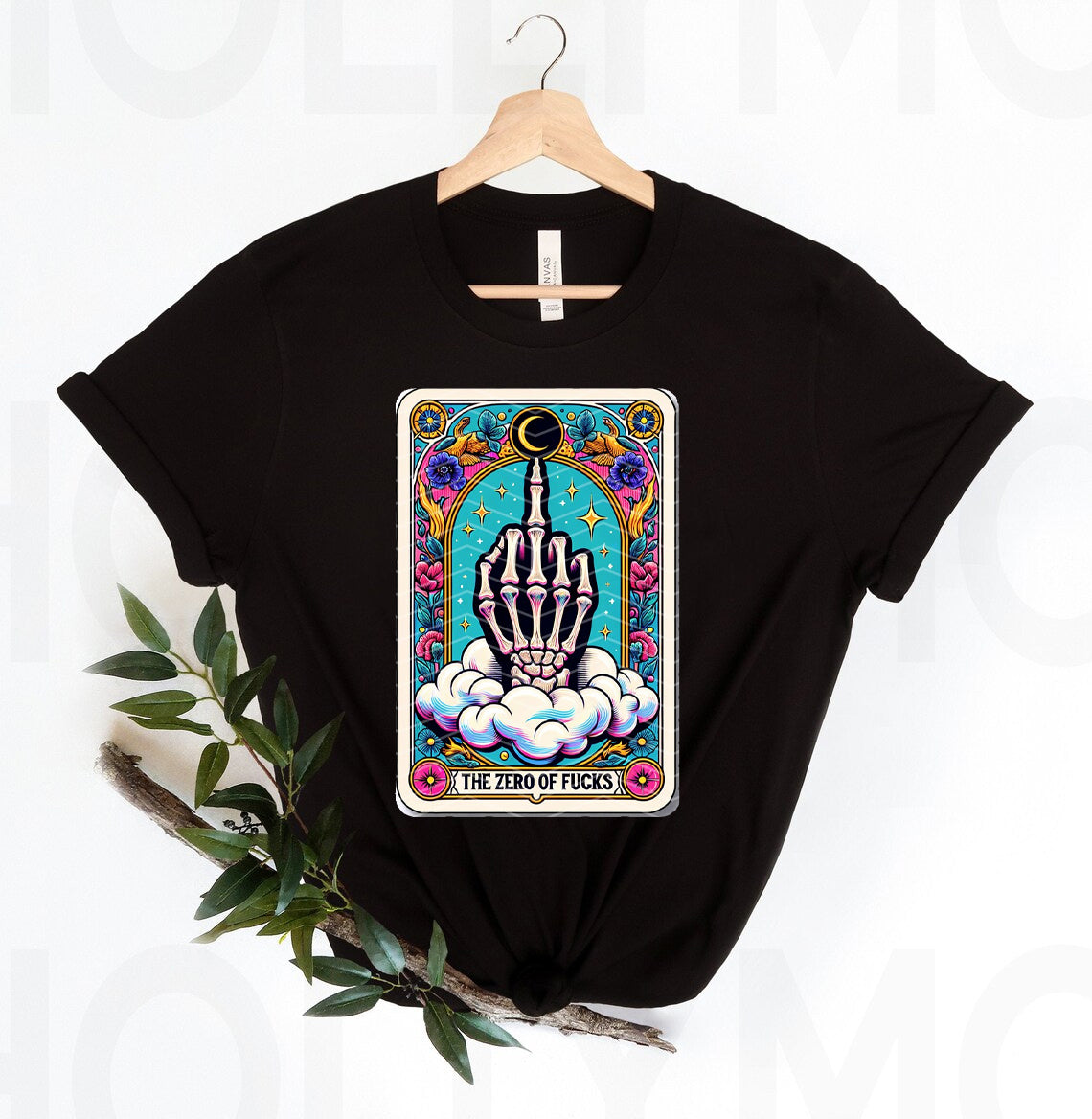The Zero of F***s Tarot Graphic Tee