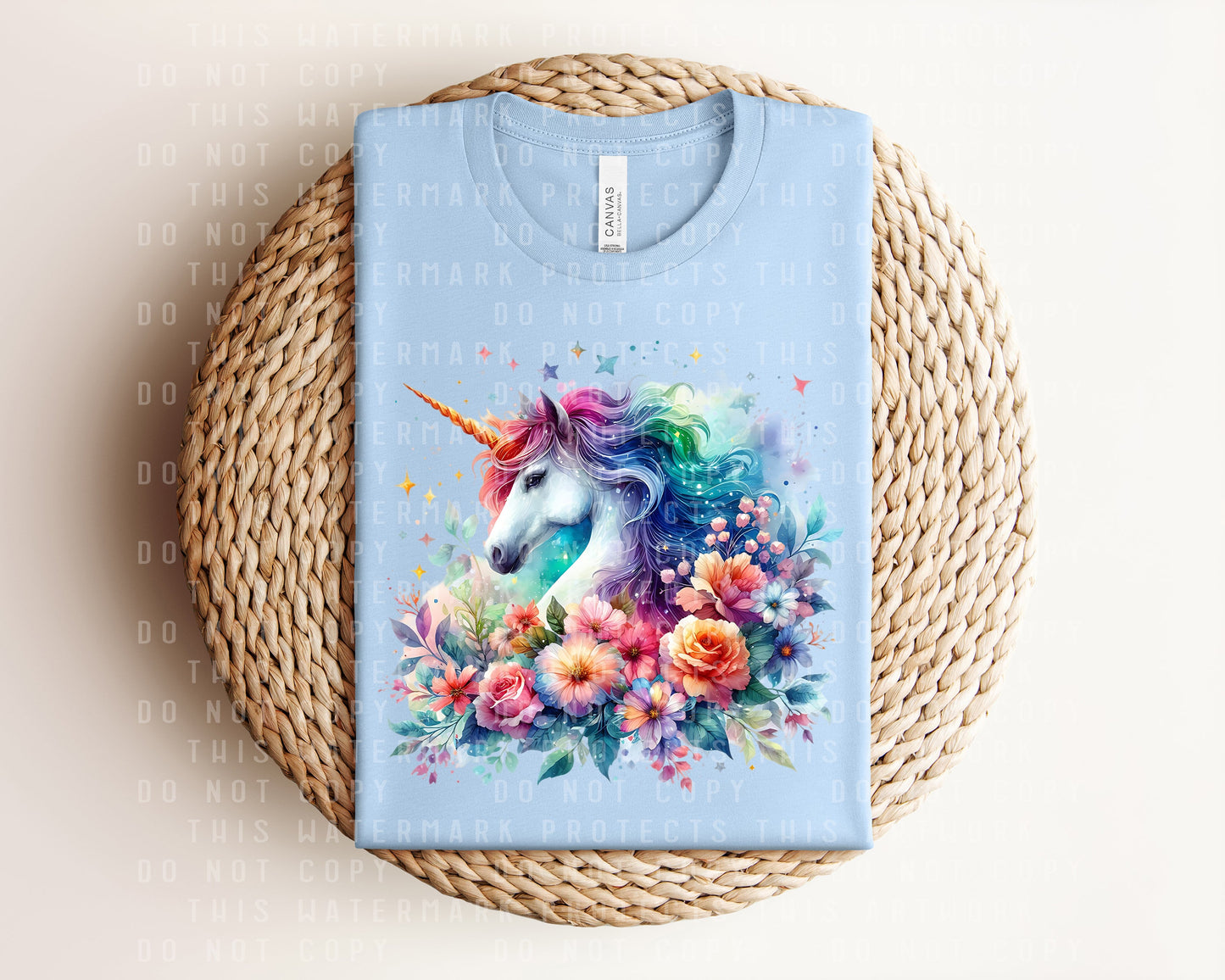 Floral Unicorn