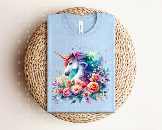 Floral Unicorn