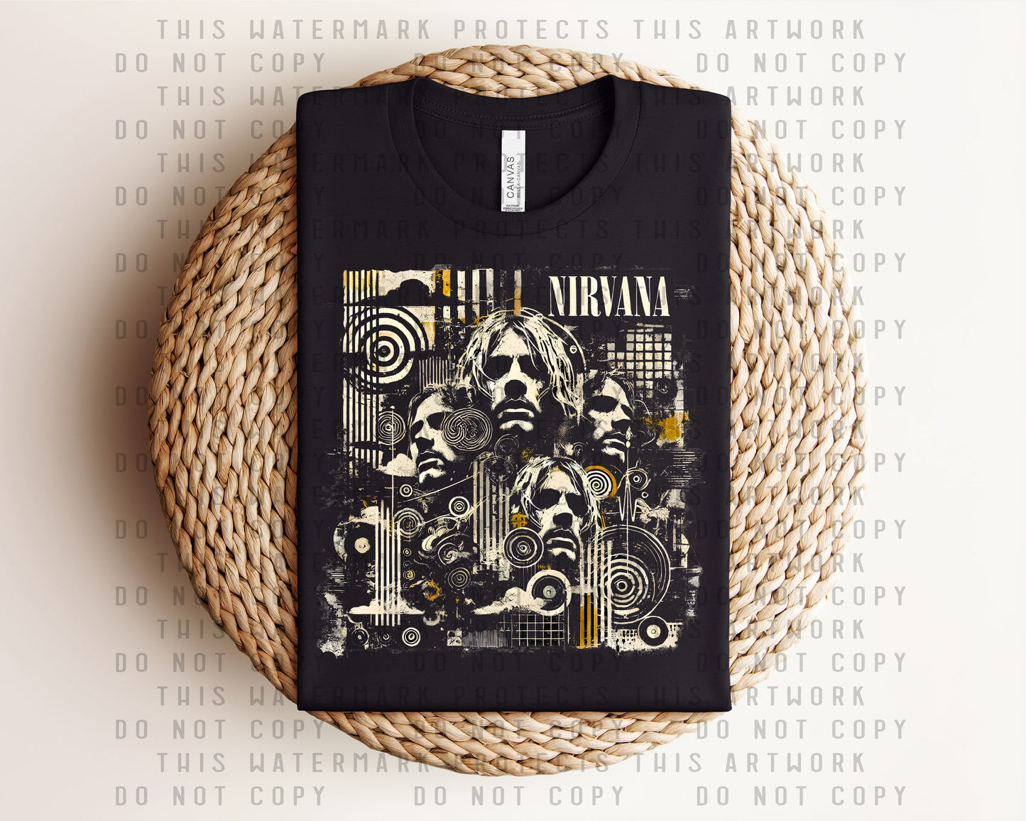 Nirvana Concert Graphic Tee