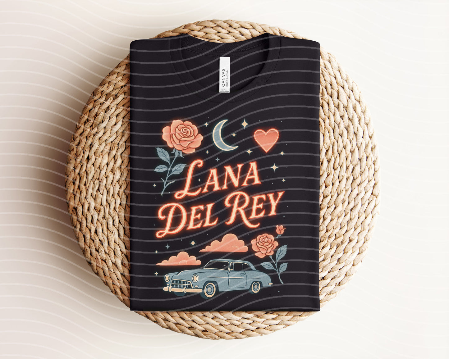 Lana Del Ray Neon Graphic Tee
