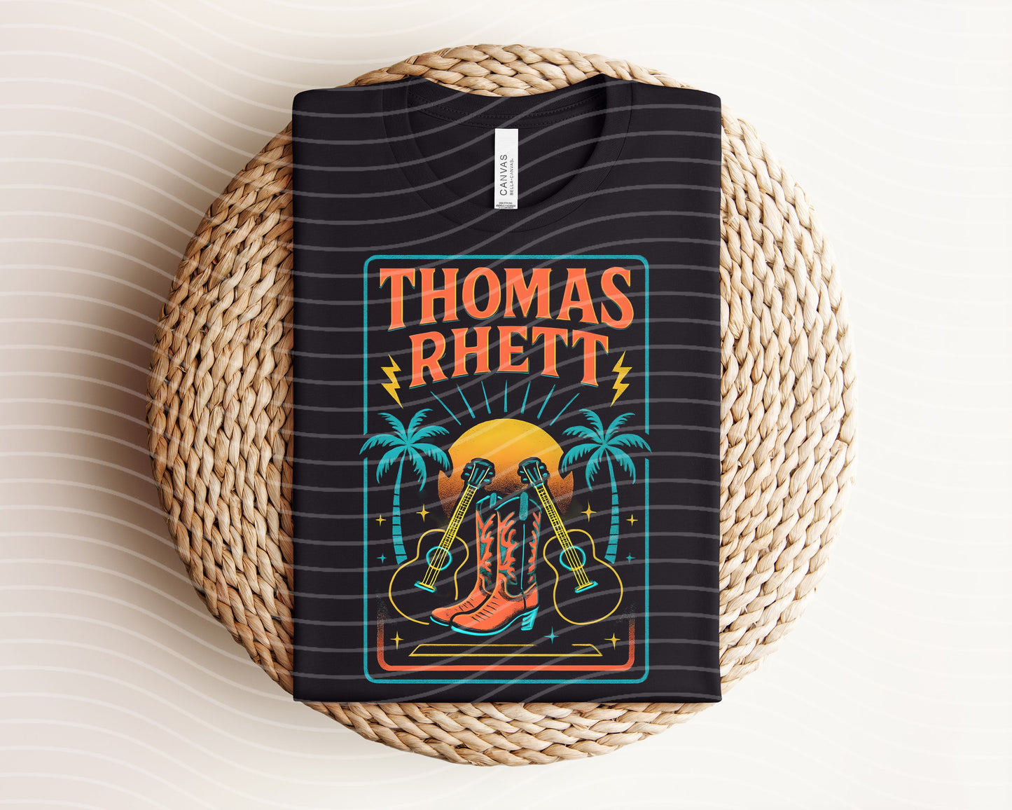 Thomas Rhett Neon Graphic Tee