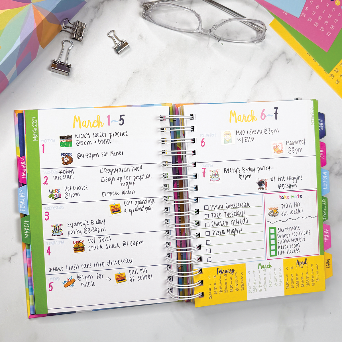 NEW! 2027-2028 Reminder Binder® 24-Month Planner | January 2027 - December 2028