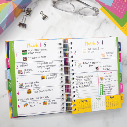 NEW! 2027-2028 Reminder Binder® 24-Month Planner | January 2027 - December 2028