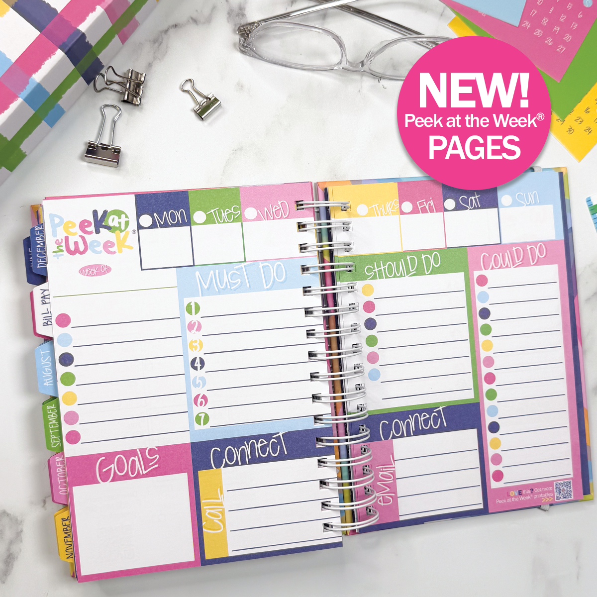 NEW! Dream Gift Bundle | 2027-28 Reminder Binder® Planner, Gratitude Journal & Budget Binder