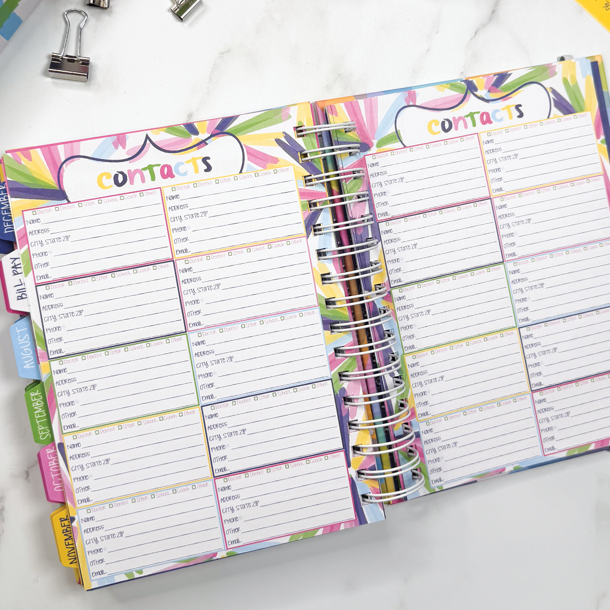 NEW! 2027-2028 Reminder Binder® 24-Month Planner | January 2027 - December 2028