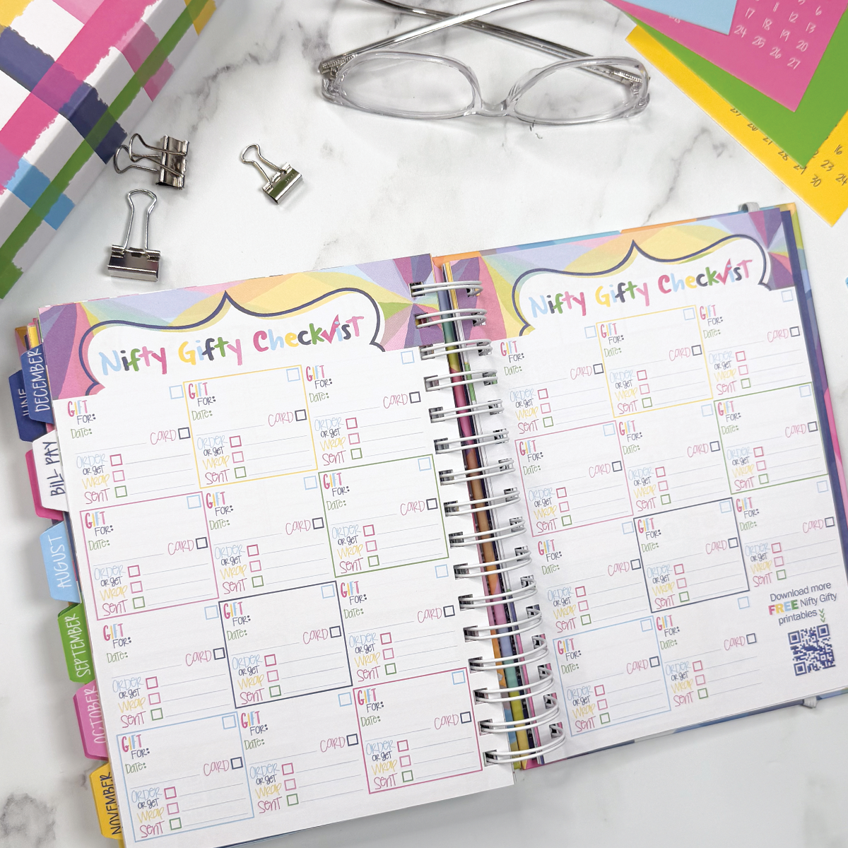 NEW! 2027-2028 Reminder Binder® 24-Month Planner | January 2027 - December 2028