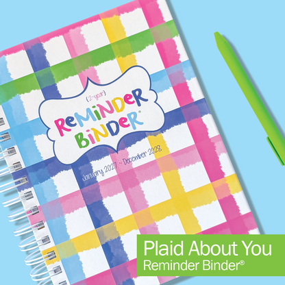 NEW! 2027-2028 Reminder Binder® 24-Month Planner | January 2027 - December 2028