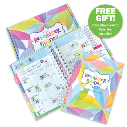 NEW! 2027-2028 Reminder Binder® 24-Month Planner | January 2027 - December 2028