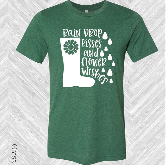 Rain Drop Kisses and Flower Wishes Graphic Tee