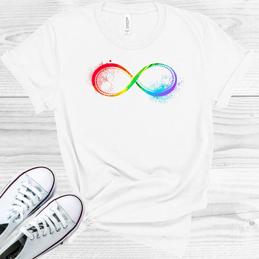 Rainbow Infinity Graphic Tee